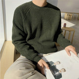 Sweter z Rękawem Reglan