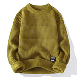 Premium Sweter w Splot Plaster Miodu
