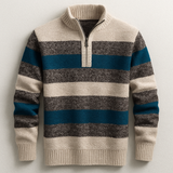 Men's Knit Pullover with Zip