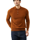 Sweter Polo z Kaszmiru Ponza