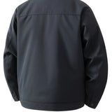 Lekka Twill Kurtka dla Mężczyzn – Ciemnoszara – Regular Fit