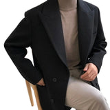 Elegancki Płaszcz Dwurzędowy