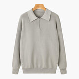 Half-Zip Polo Sweater