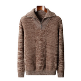 Sweter z zamkiem Taranto Merino Wełna