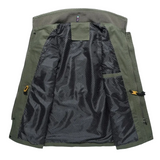 Elegancka Kurtka Cargo z Bawełny