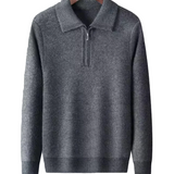 Sweter Gstaad Cashmere z ćwierć zamkiem
