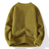 Premium Sweter w Splot Plaster Miodu