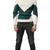 Premium Sweter Robiony na Drutach