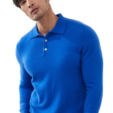 Sweter Polo z Kaszmiru Ponza