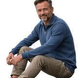 Sweter Diego z zamkiem