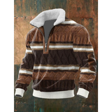 Polarowy Sweter ze Stójką