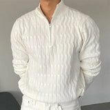 Wavy Half-Zip Jumper