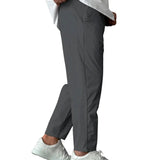Eleganckie Spodnie Tapered z Troczkami