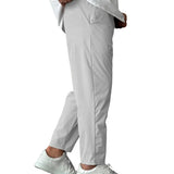 Eleganckie Spodnie Tapered z Troczkami