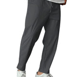 Eleganckie Spodnie Tapered z Troczkami