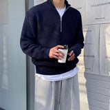Knitted Half-Zip Jumper