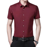 Koszula Krótki Rękaw Business Casual