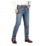 Jeansy Biznesowe z Denimu