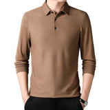 Elegancka Koszulka Polo z Długim Rękawem