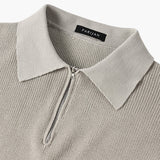 Half-Zip Polo Sweater