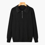 Half-Zip Polo Sweater
