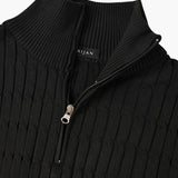 Wavy Half-Zip Jumper