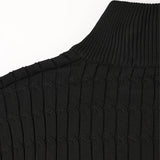 Wavy Half-Zip Jumper