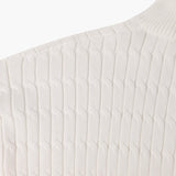 Wavy Half-Zip Jumper