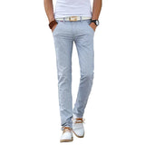 Slim Fit Linnedbukser