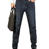 Jeansy Biznesowe z Denimu