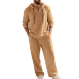 Zalecta - Zestaw Loungewear z Lnu