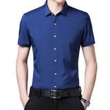 Koszula Krótki Rękaw Business Casual