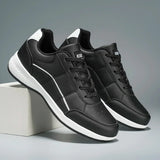 Stylowe Skórzane Sneakersy