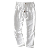 Ibiza Casual Lnianie Spodnie