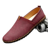 Santorini Skórzane Loafers