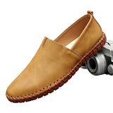 Santorini Skórzane Loafers