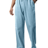 Casual lniane spodenki letnie