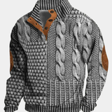 Vintage Printed Jumper