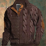 Vintage Printed Jumper