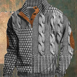 Vintage Printed Jumper